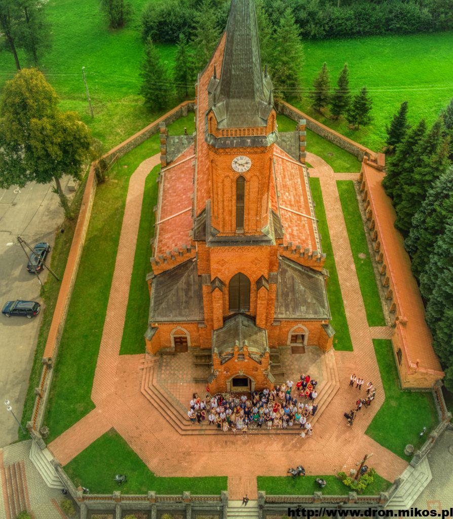 Dron ślub