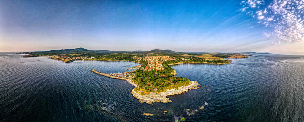 Zdjecią z drona, Carevo. 
Tsarevo drone photos.